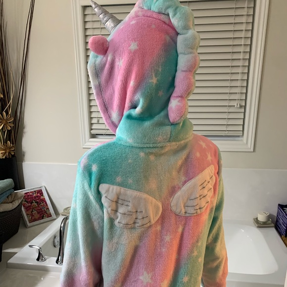 Justice Woman’s Small (or Youth XL) Unicorn Onesie 🦄 - Picture 6 of 10
